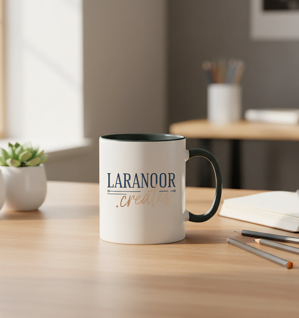 Laranoor Creates Tasse - Tasse zweifarbig